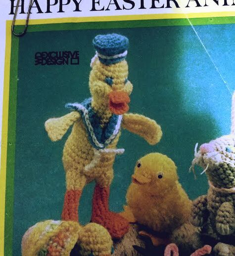 Duck pattern from March 1978 Woman's Day