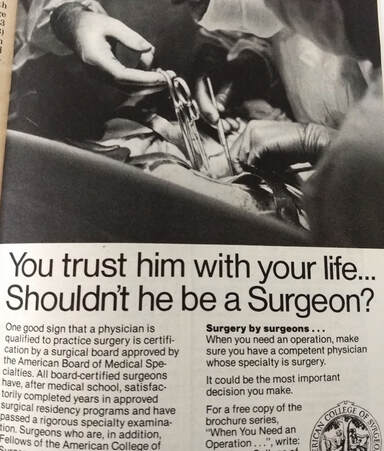 Workbasket Magazine October 1982 Surgeon Ad